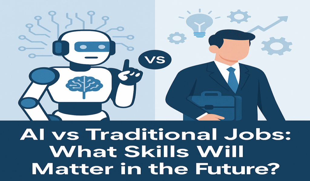 AI vs Traditional Jobs: What Skills Will Matter in the Future? 2 AI vs Traditional Jobs