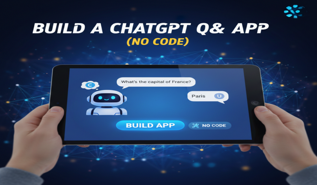 Can I build an AI app without programming