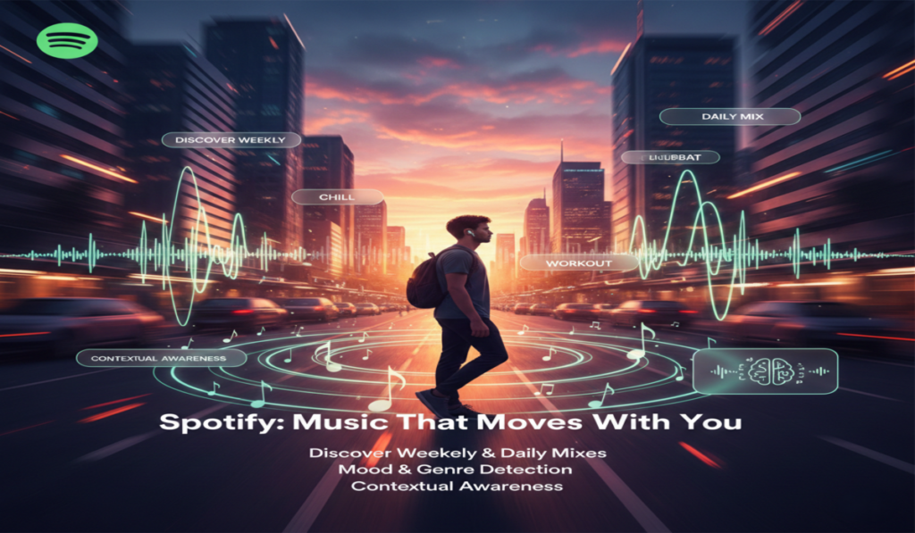 how Netflix and Spotify use AI