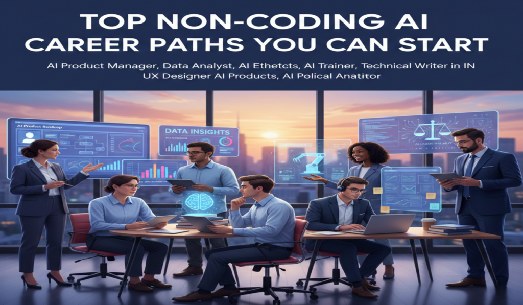 How to Build a Career in AI Without Coding(2026 Beginner’s Guide) 3 How to Build a Career in AI Without Coding
