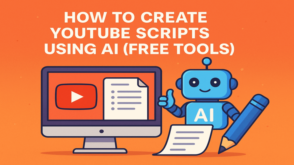 how to create YouTube scripts using AI