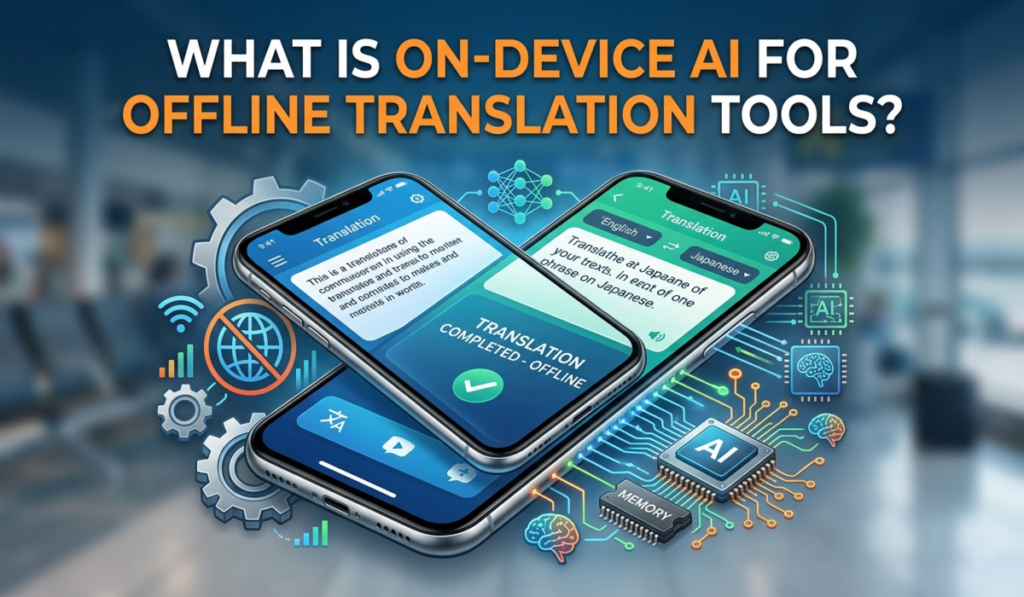 On Device AI for Offline Translation Tools