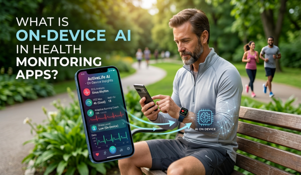 What is On Device AI in Health Monitoring Apps