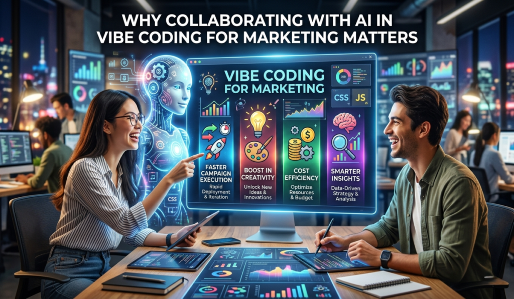 Collaborating with AI in Vibe Coding for Marketing
