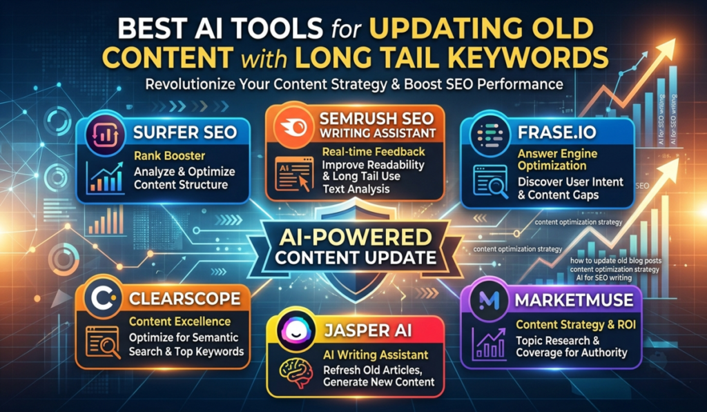 AI Tools for Updating Old Content with Long Tail Keywords in 2026 4 AI Tools for Updating Old Content with Long Tail Keywords