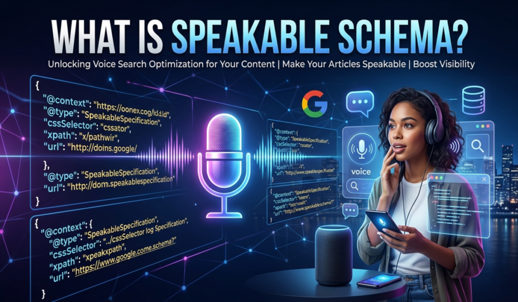 FAQ Schema vs Speakable Schema for Voice Assistants