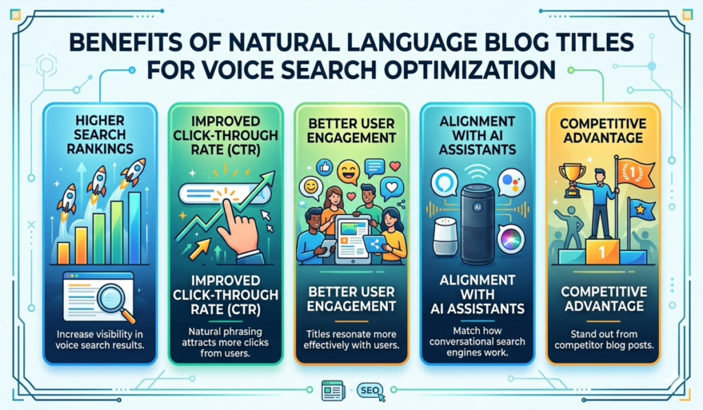 Natural Language Blog Titles for Voice Search Optimization