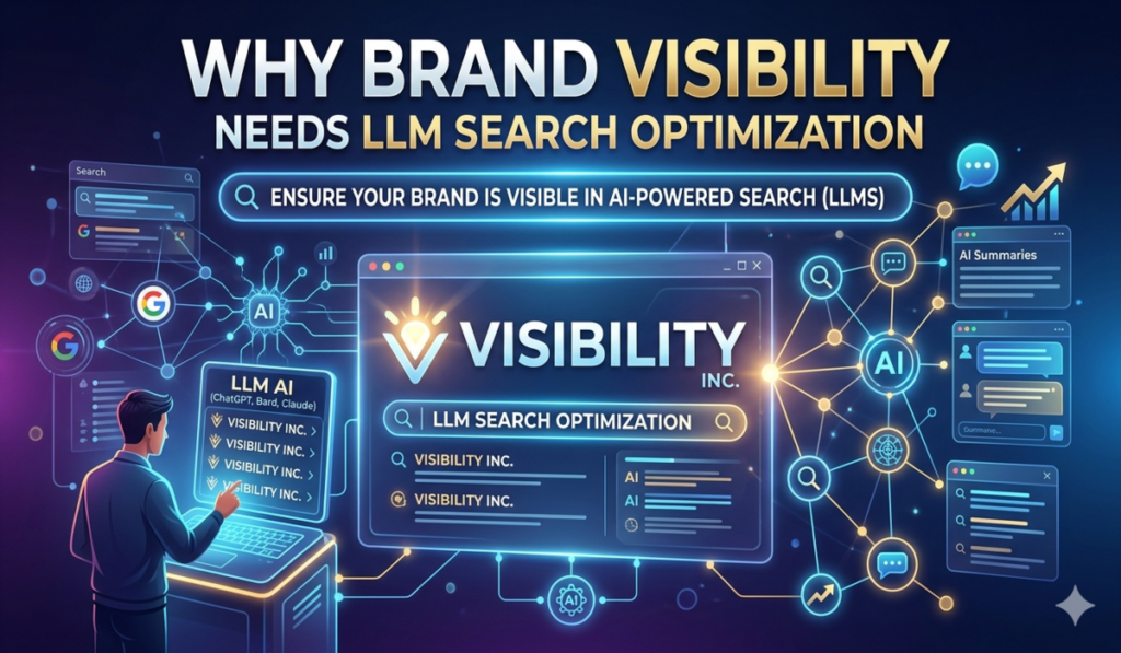 Leveraging LLM Search Features for Brand Visibility
