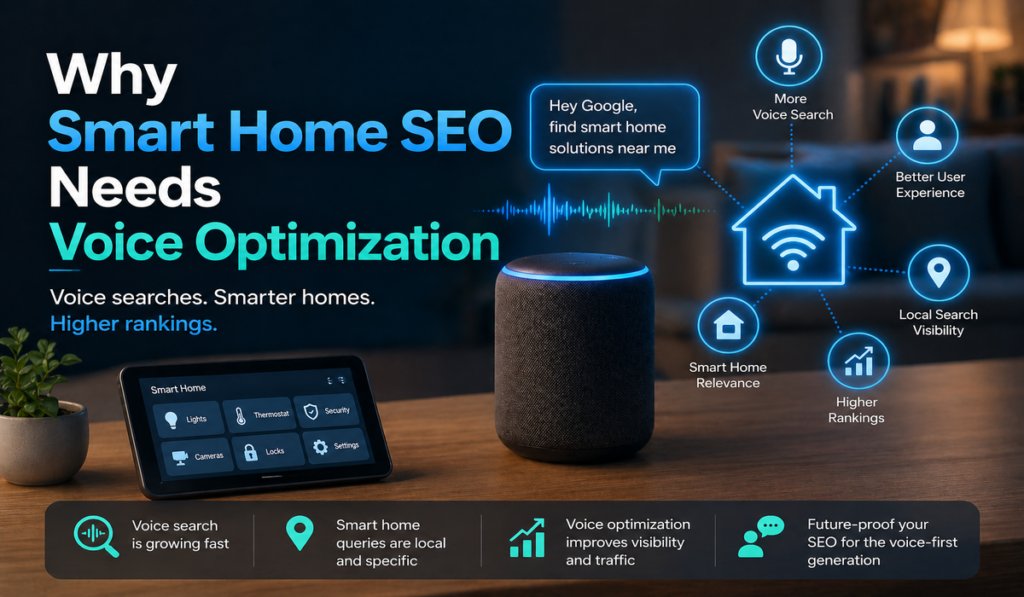 Build Voice Friendly Content for Smart Home SEO 3 Voice Friendly Content for Smart Home SEO
