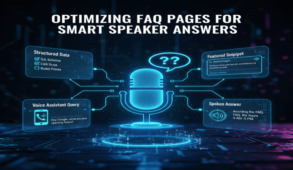 Optimizing FAQ Pages for Smart Speaker Answers