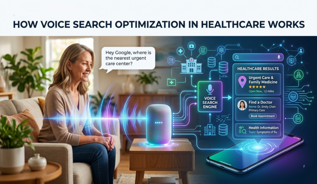 Why Every Doctor Needs Voice Search Optimization in Healthcare 2026 3 Voice Search Optimization in Healthcare