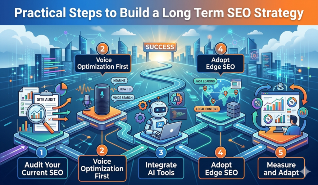 Long Term SEO Strategy Combining Voice, AI and Edge SEO