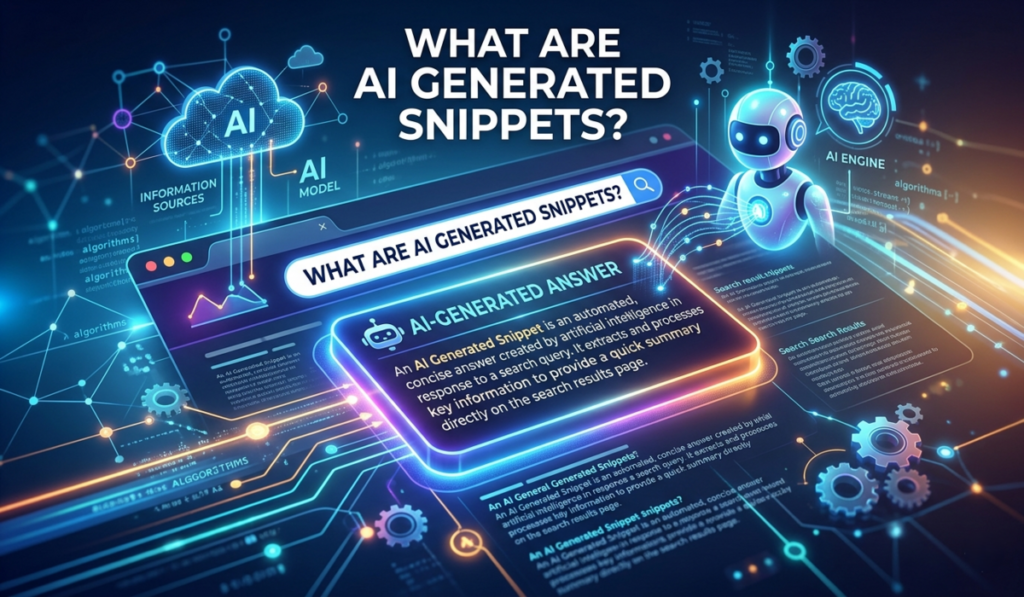 AI Generated Snippets SEO Impact