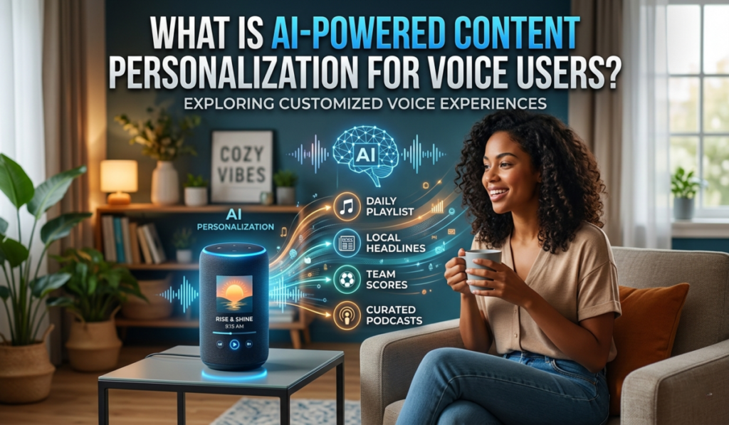 AI Powered Content Personalization for Voice