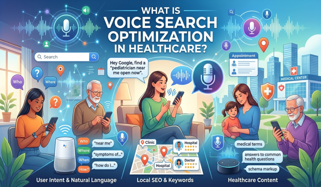 Why Every Doctor Needs Voice Search Optimization in Healthcare 2026 2 What Is Voice Search Optimization in Healthcare