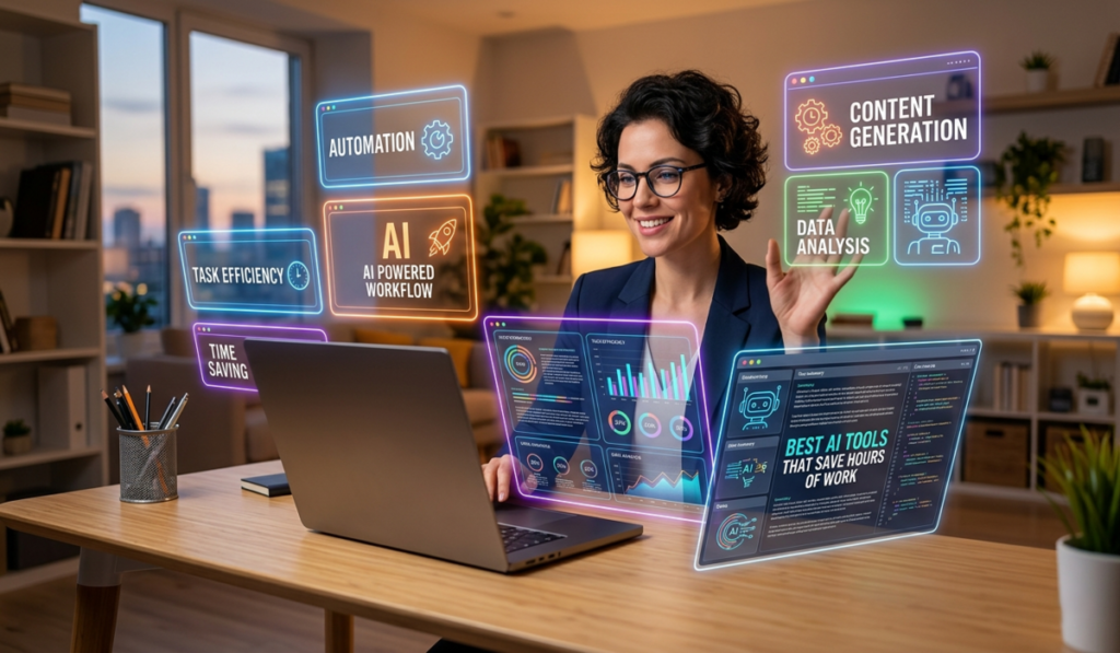 10 AI Tools That Save Hours of Work