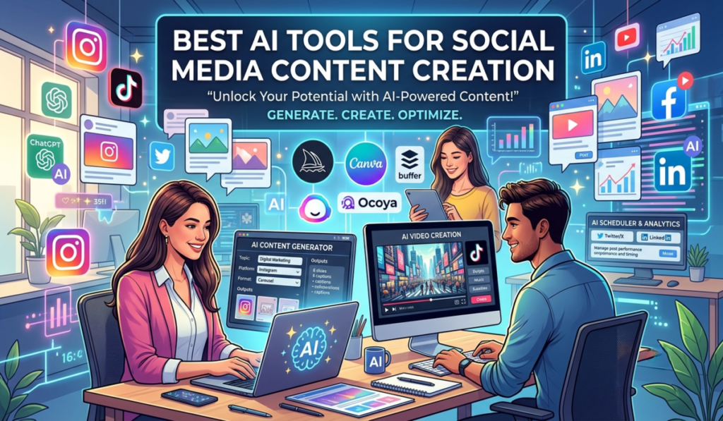 Best AI Tools for Social Media Content Creation