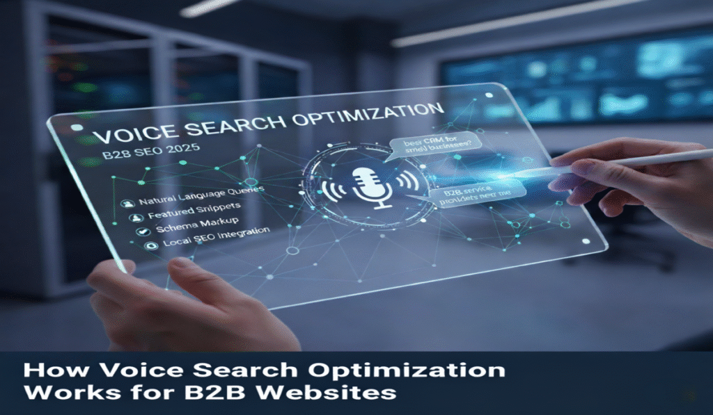 Voice Search Optimization B2B SEO 2025