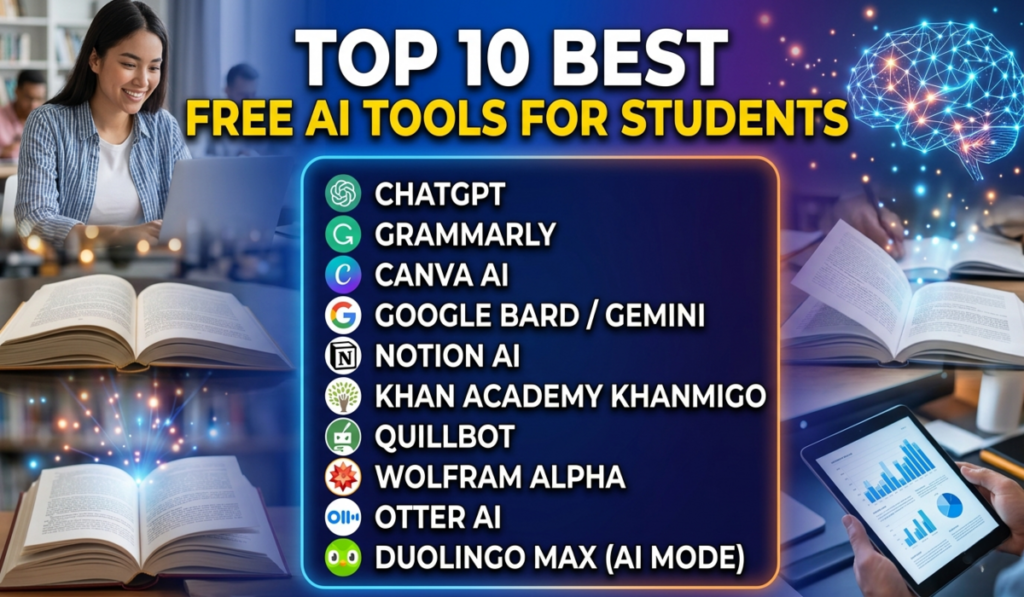 Best Free AI Tools for Students