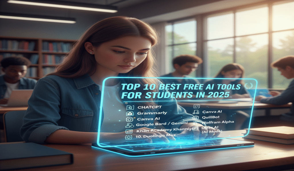 Best Free AI Tools for Students in 2025 – Complete Guide 4 Best Free AI Tools for Students in 2025