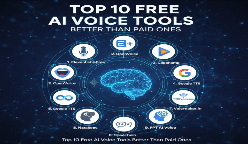Free AI Voice Tools Better Than Paid Ones