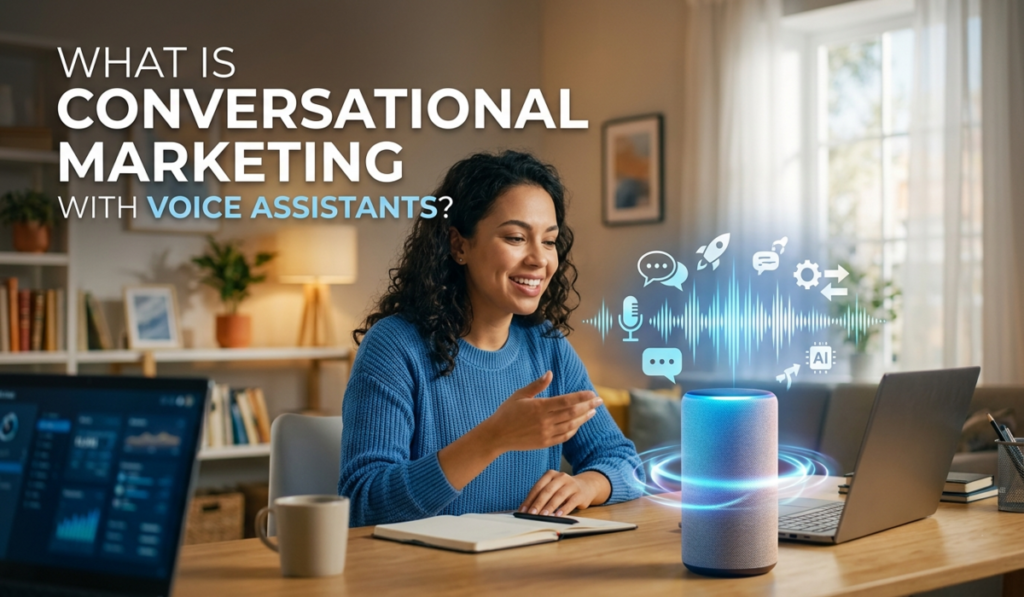 Conversational Marketing with Voice Assistants