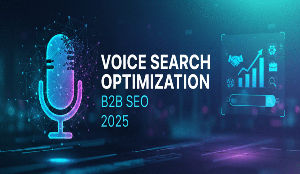 Voice Search Optimization B2B SEO 2025
