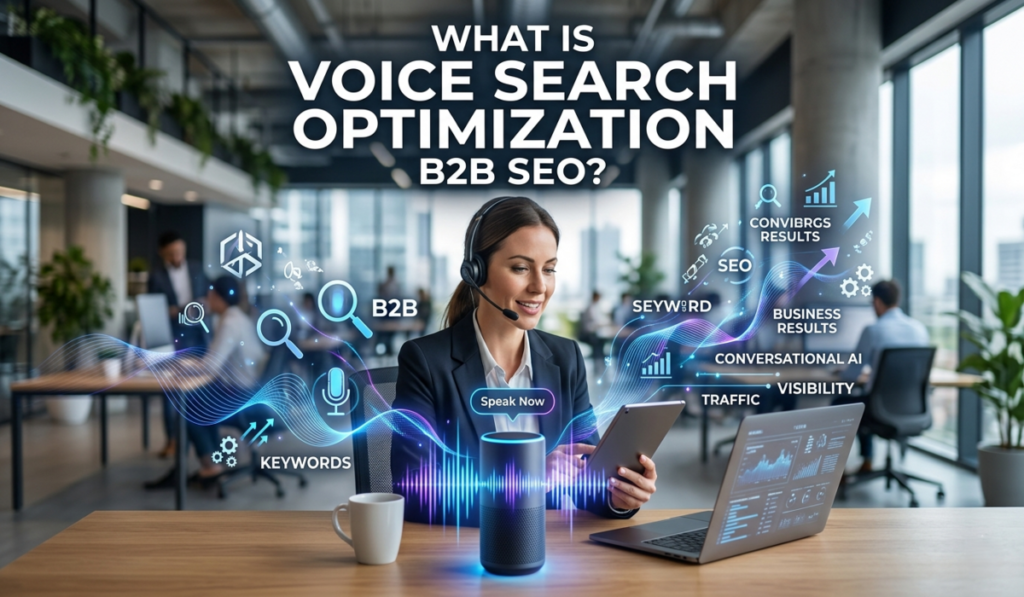 Voice Search Optimization B2B SEO