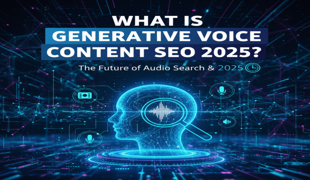 generative voice content SEO 2025