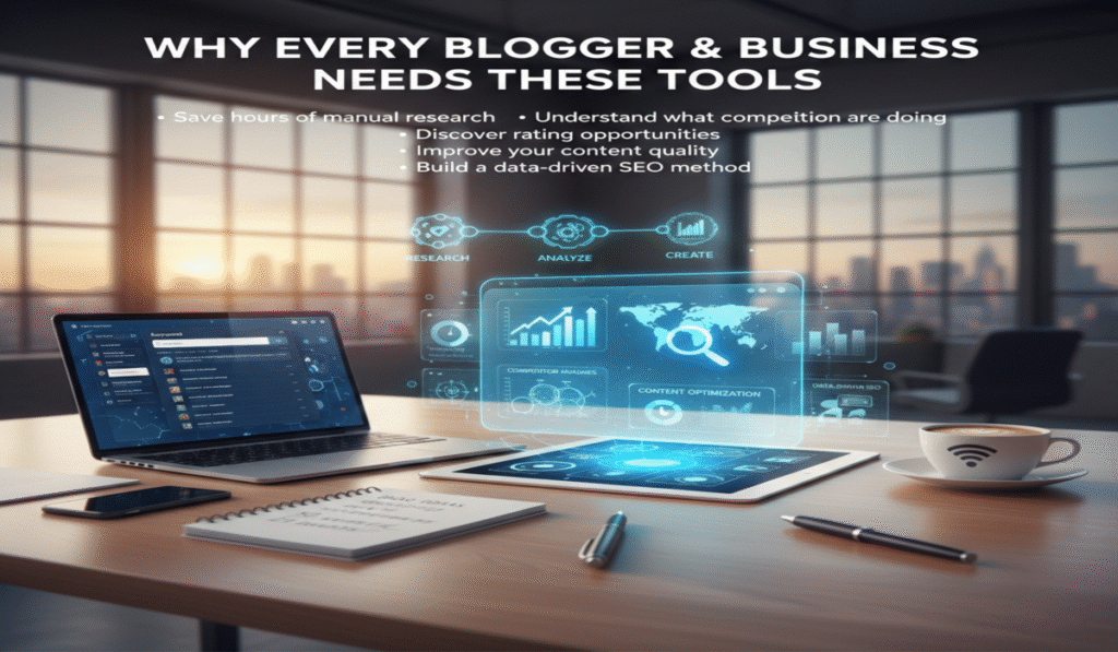 AI tools for keyword research and competitor analysis