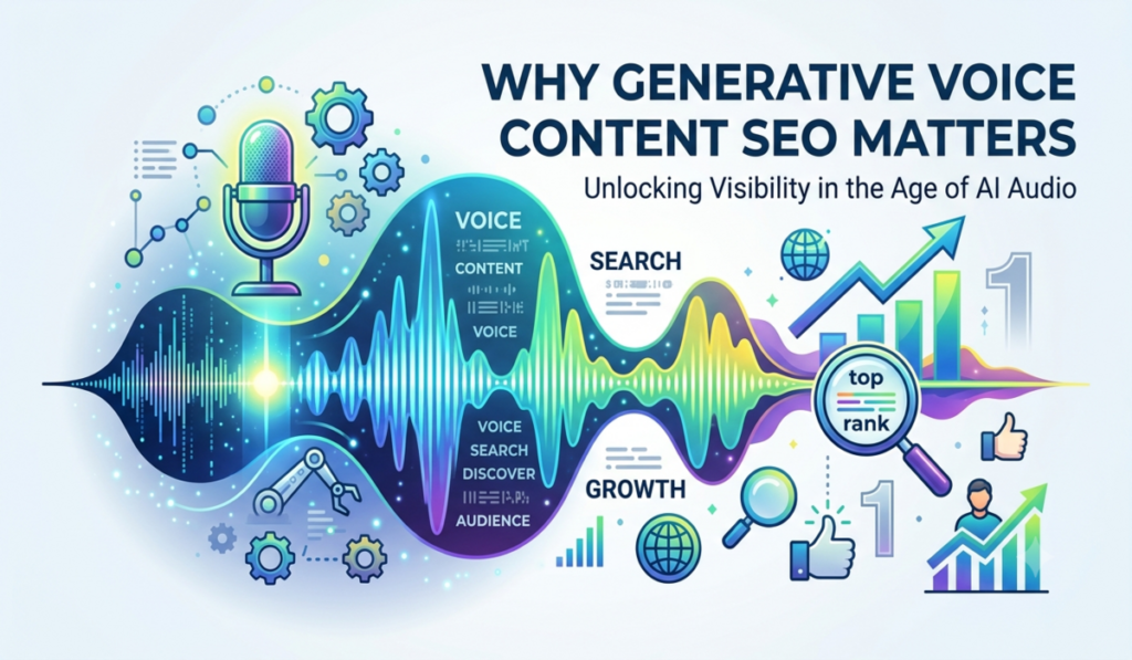 Generative Voice Content SEO: How AI-Powered Voice Content Is Transforming Search Visibility 3 Generative Voice Content SEO
