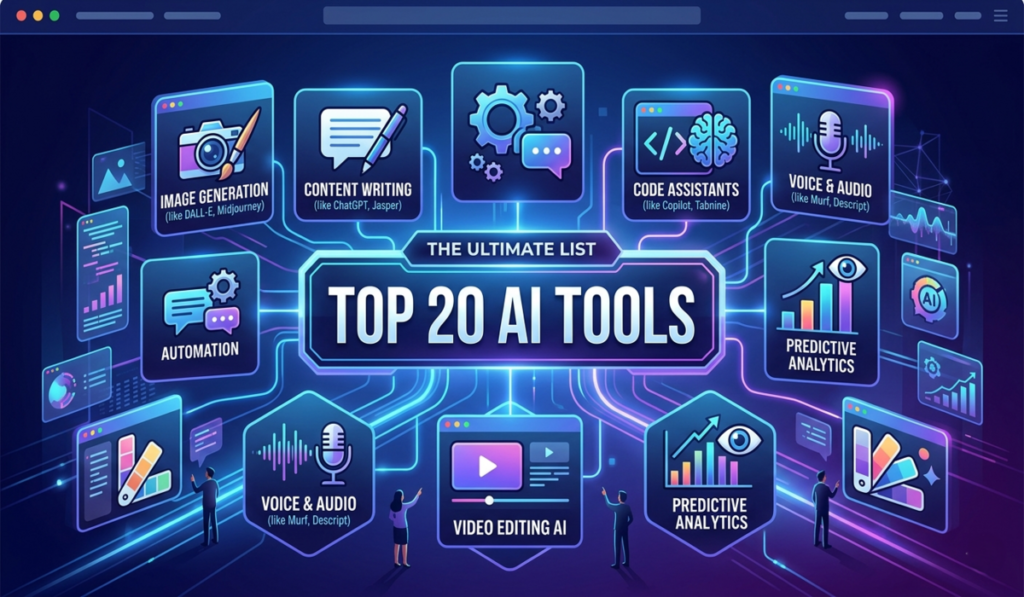 Top 20 AI Tools in 2026