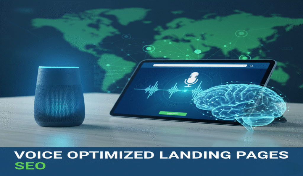 voice optimized landing pages SEO