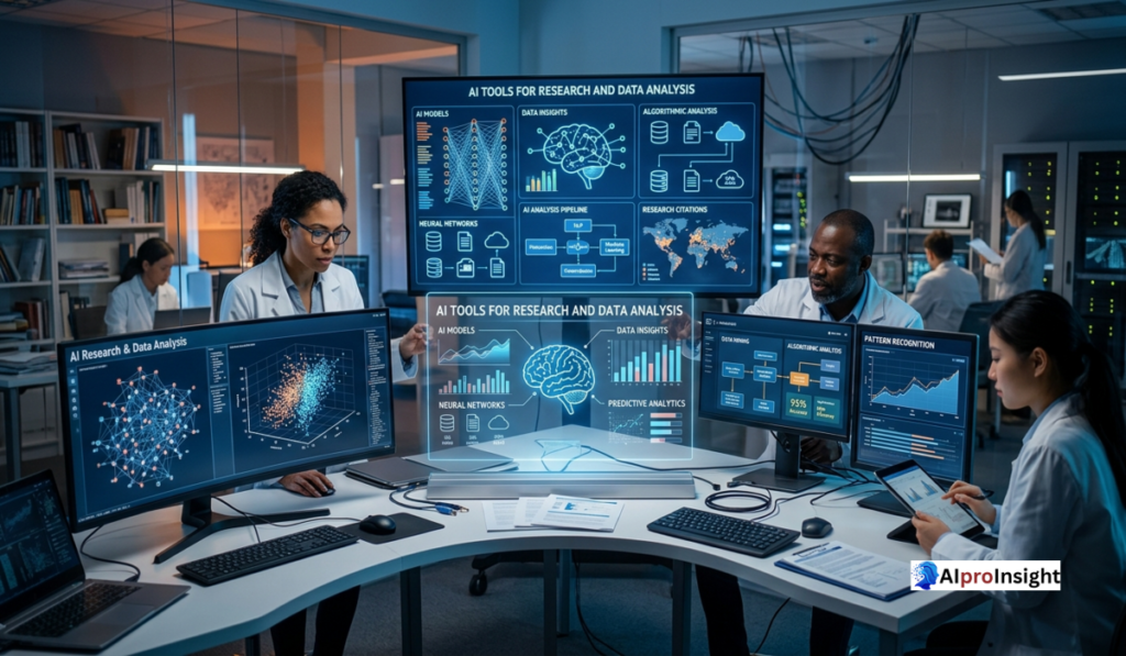 AI tools for research and data analysis