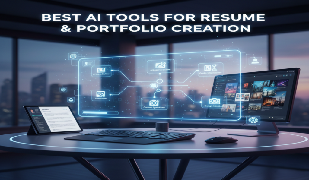 Best AI Tools for Resume and Portfolio Creation in 2025 (Complete Guide) 2 Best AI Tools for Resume and Portfolio Creation