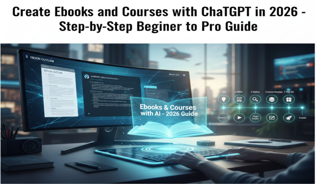 Create Ebooks and Courses with ChatGPT in 2026