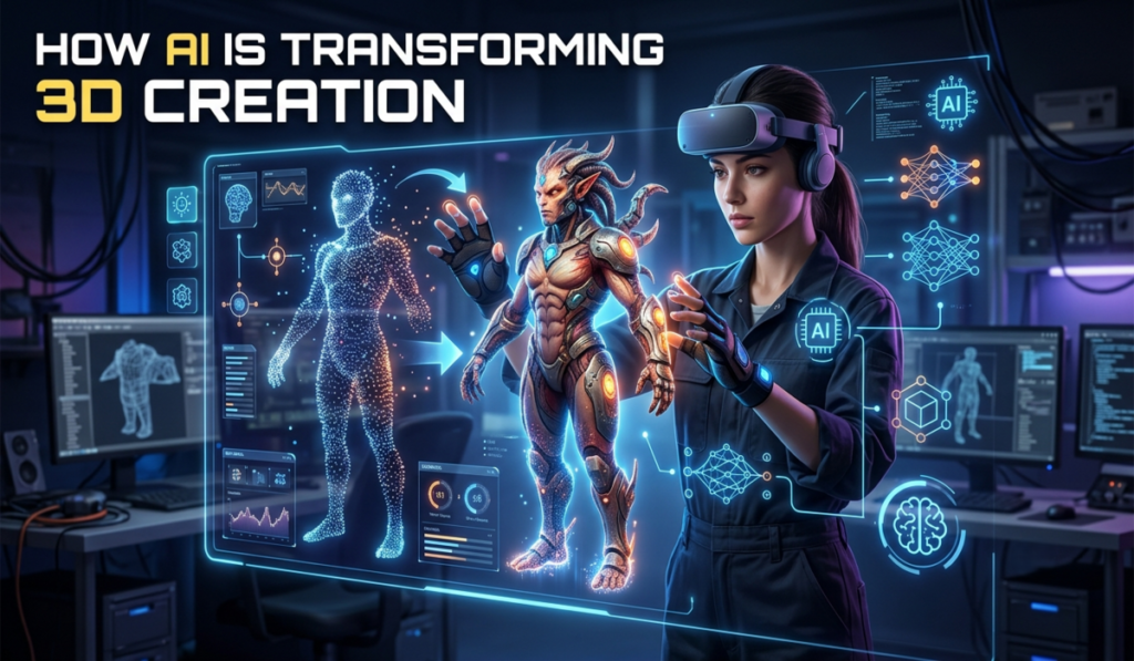 AI Tools to Create 3D Images and Animation