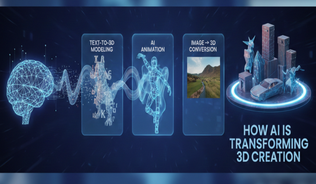 AI Tools to Create 3D Images and Animation – The Complete 2025 Guide for Creators 3 AI Tools to Create 3D Images and Animation
