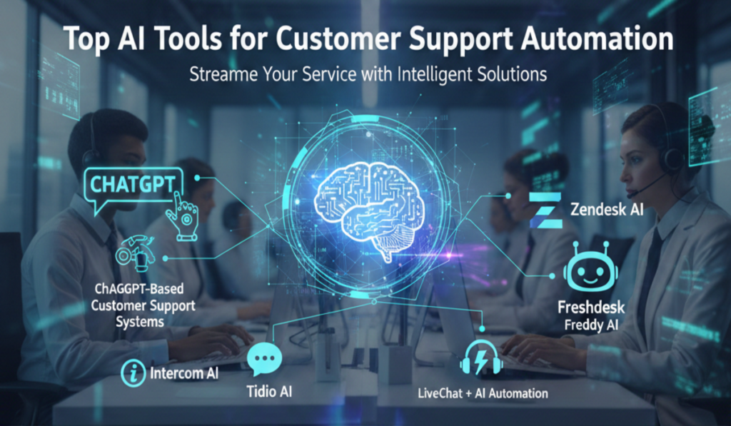 AI Tools for Customer Support Automation: The Smartest Way to Improve Customer Experience in 2025 4 AI Tools for Customer Support Automation