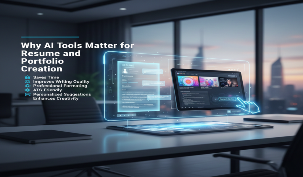 Best AI Tools for Resume and Portfolio Creation in 2025 (Complete Guide) 3 Best AI Tools for Resume and Portfolio Creation