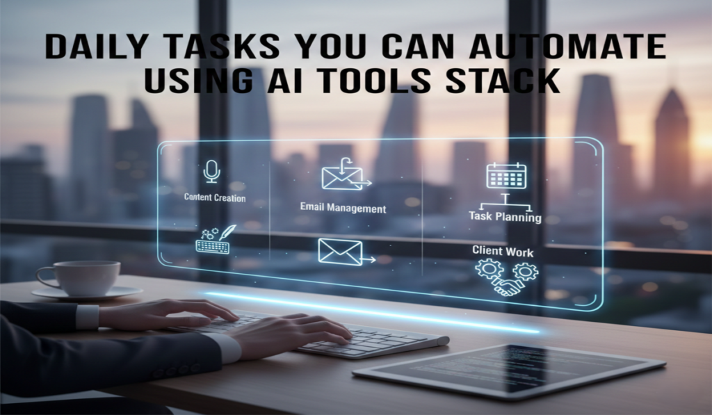 AI Tools Stack with ChatGPT for Daily Automation