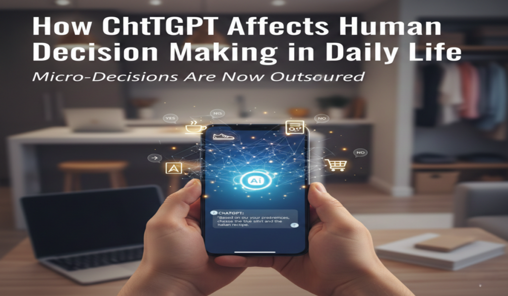 How ChatGPT Affects Human Decision Making in 2026 – Hidden Impact Revealed