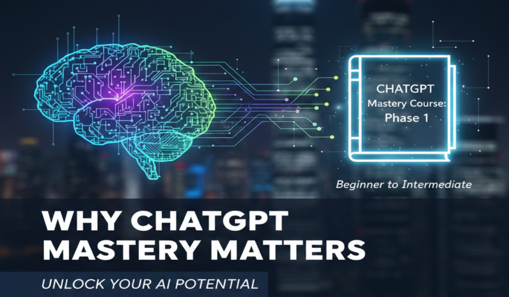 ChatGPT Mastery Course Phase 1 Complete Beginner to Intermediate