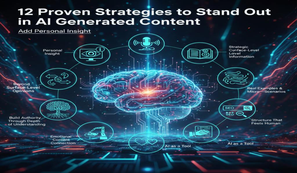 How to Stand Out in AI Generated Content