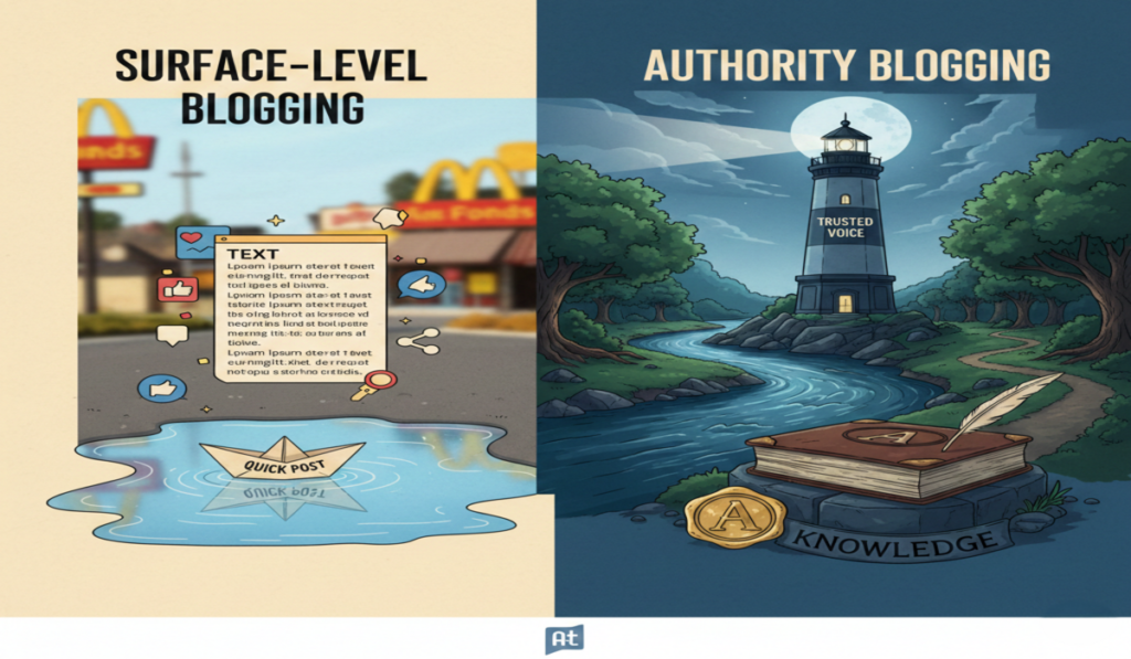 Why Generic Blogging No Longer Works in 2026 (And What Smart Creators Are Doing Instead) 4 Why generic blogging no longer works