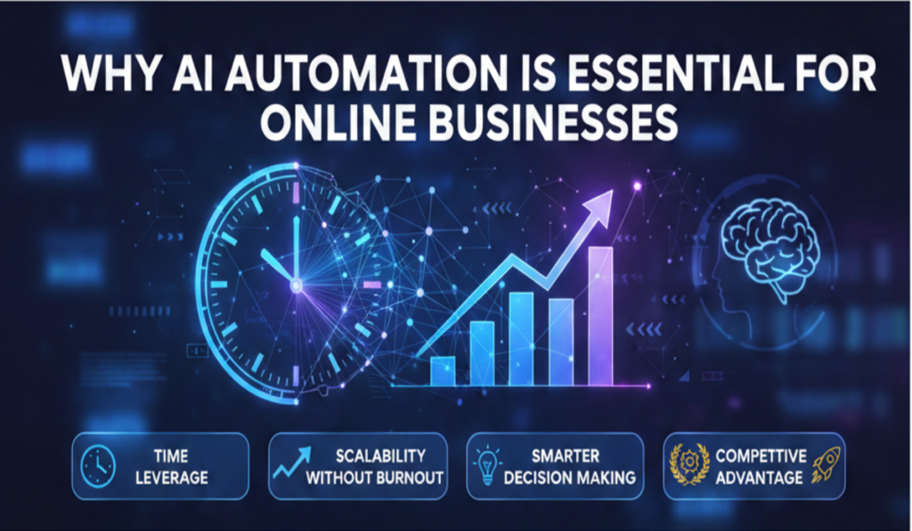 AI Automation for Online Business: The Complete Strategic Guide to Building Smart, Scalable Systems 3 AI Automation for Online Business