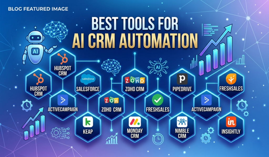 Best Tools for AI CRM Automation System: Complete Guide to Automate Leads, Sales & Customer Management in 2026 3 Best Tools for AI CRM Automation System