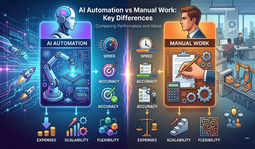AI Automation vs Manual Work