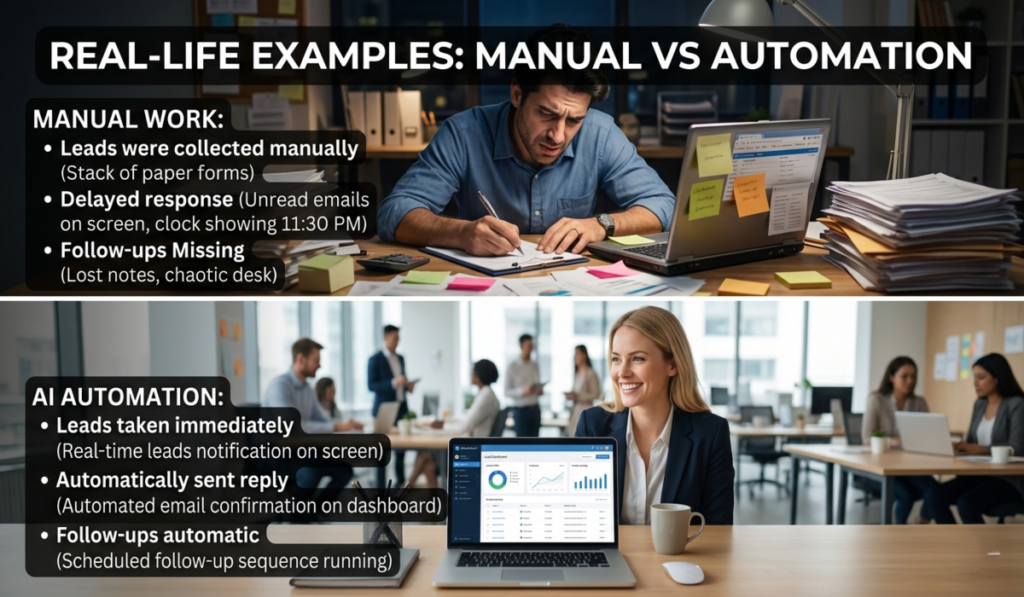 AI Automation vs Manual Work