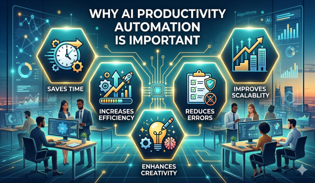 AI Productivity Automation Guide 2026 – Boost Efficiency & Save Time 3 AI Productivity Automation